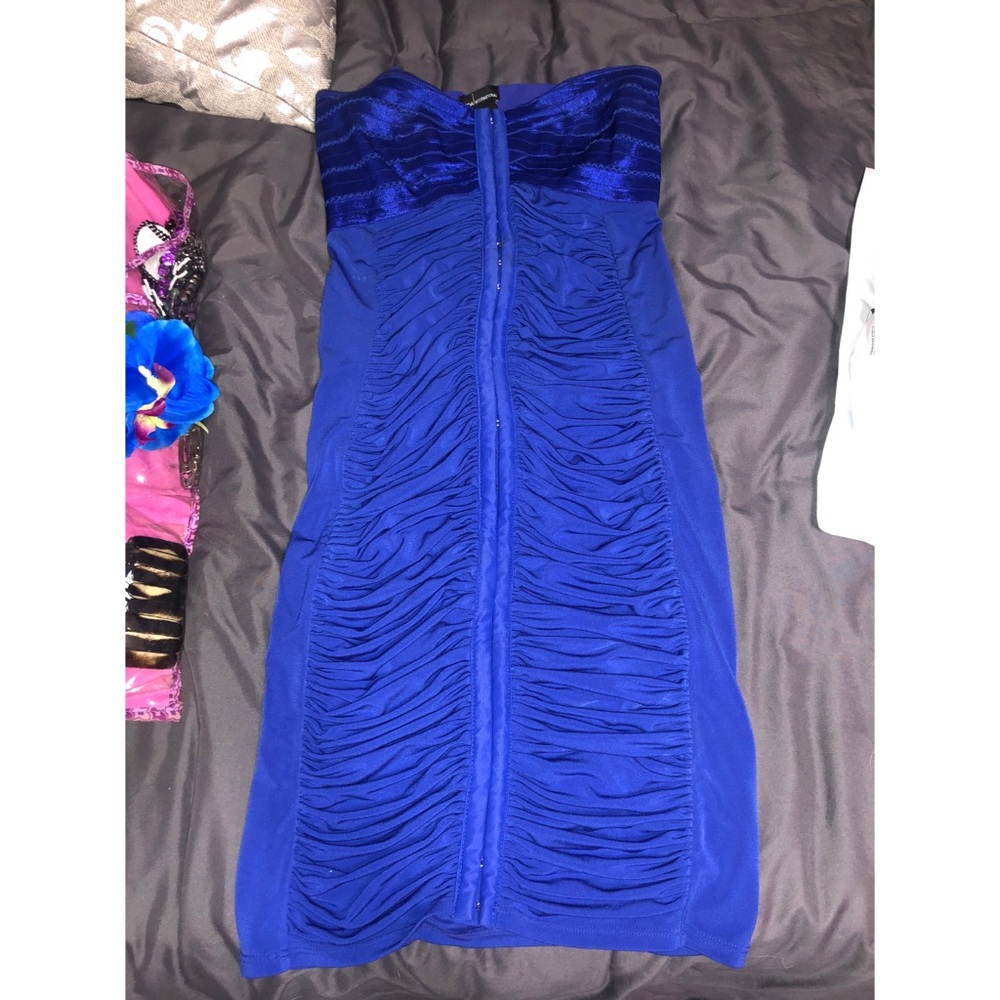 Royal Blue Moda International Tube Dress